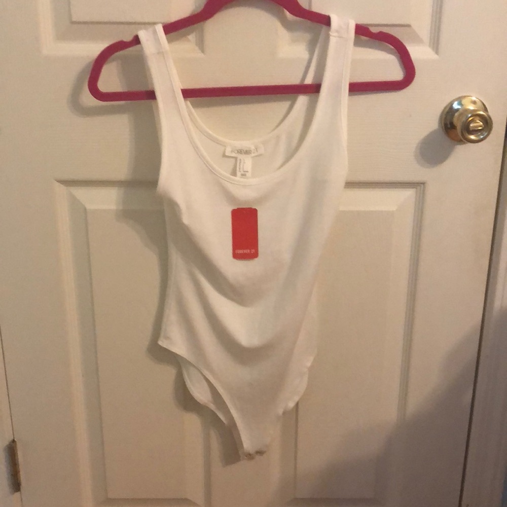 Cute white bodysuit